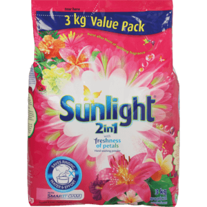 Sunlight 2-In-1 Tropical Sensations Handwash Washing Powder 3kg - myhoodmarket
