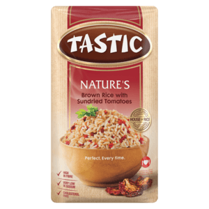 Tastic Nature's Brown Rice With Sundried Tomatoes 1kg - myhoodmarket
