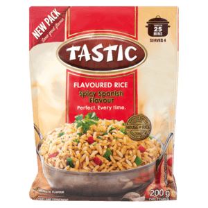 Tastic Spicy Spanish Flavour Rice 200g - myhoodmarket