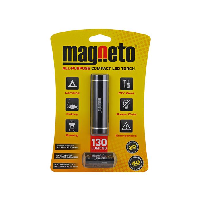 Magneto Compact All Purpose LED Torch DBK225