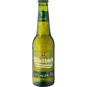 Windhoek Premium Lager Beer Bottle 330ml - myhoodmarket
