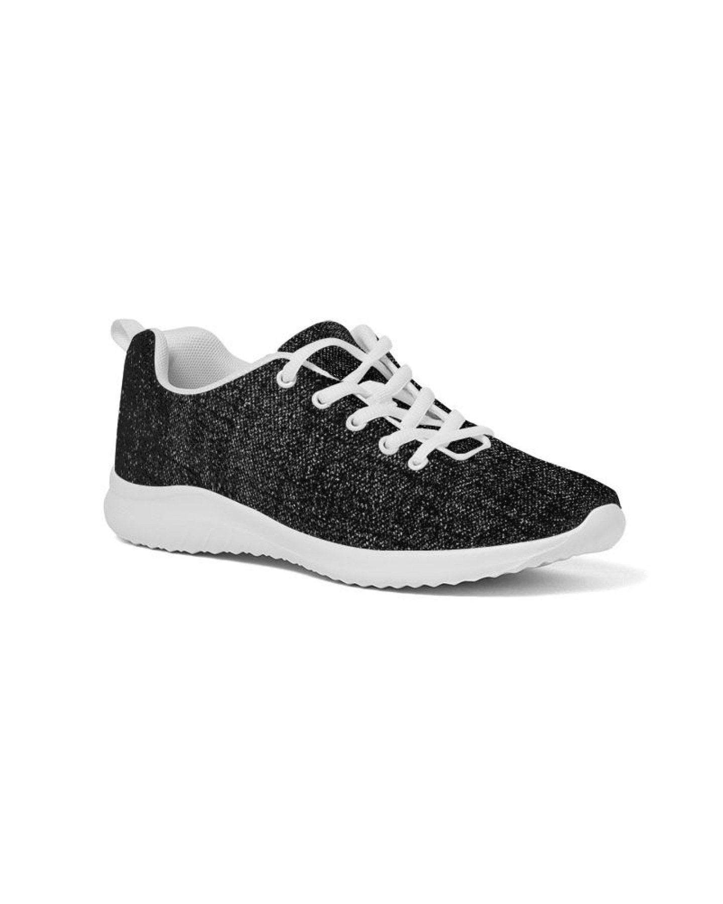 Uniquely You Womens Sneakers - Black and White Canvas Sports Shoes /