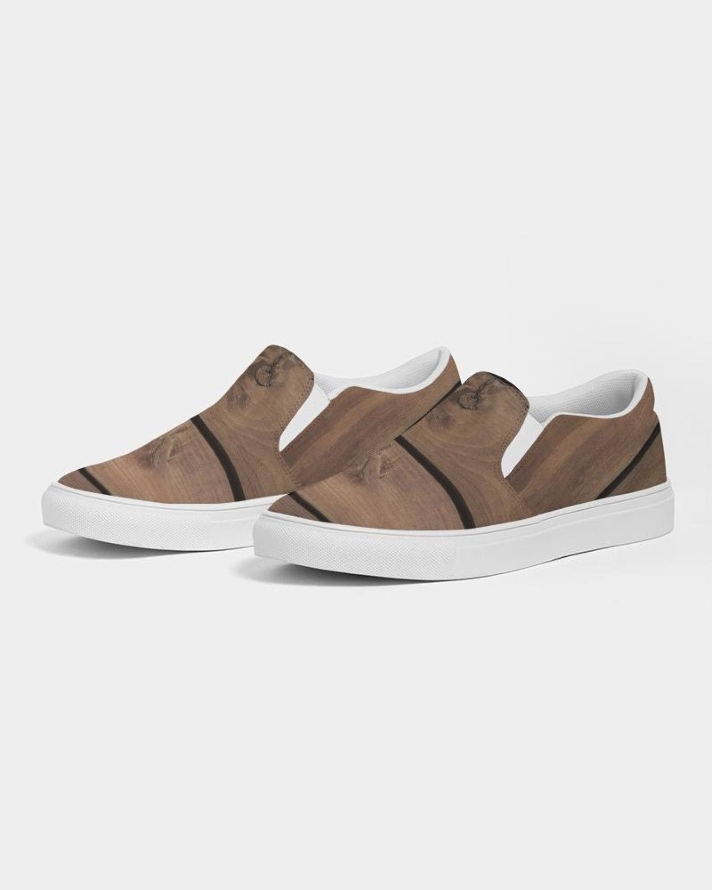 Uniquely You Womens Sneakers - Brown Plank Style Canvas Sports Shoes /