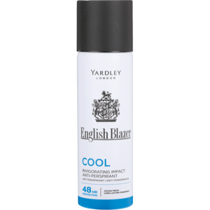 Yardley English Blazer Cool Anti-Perspirant For Men Aerosol Deodorant 125ml - myhoodmarket