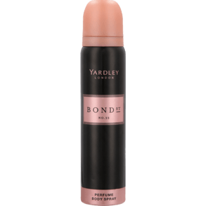 Yardley Ladies Bond Str No.33 Perfume Body Spray 90ml - myhoodmarket