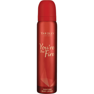 Yardley You're The Fire Perfume Body Spray 90ml - myhoodmarket